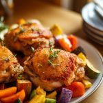 Crispy Air Fryer Chicken Thighs Dinner Recipe