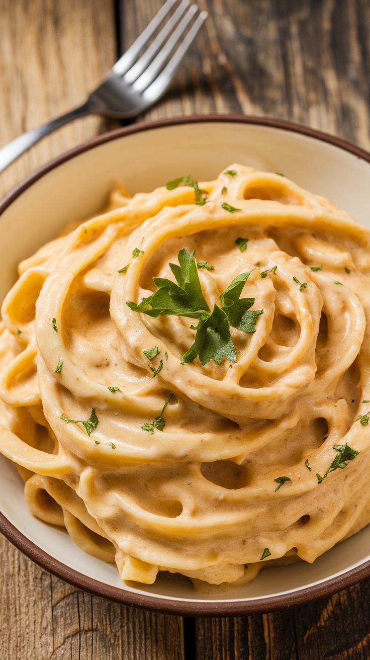 Creamy Garlic Parmesan Pasta Recipe