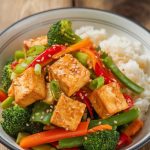 Savory Vegetarian Stir-Fry with Tofu