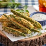 Southern-Style Cracker Barrel Fried Okra Recipe