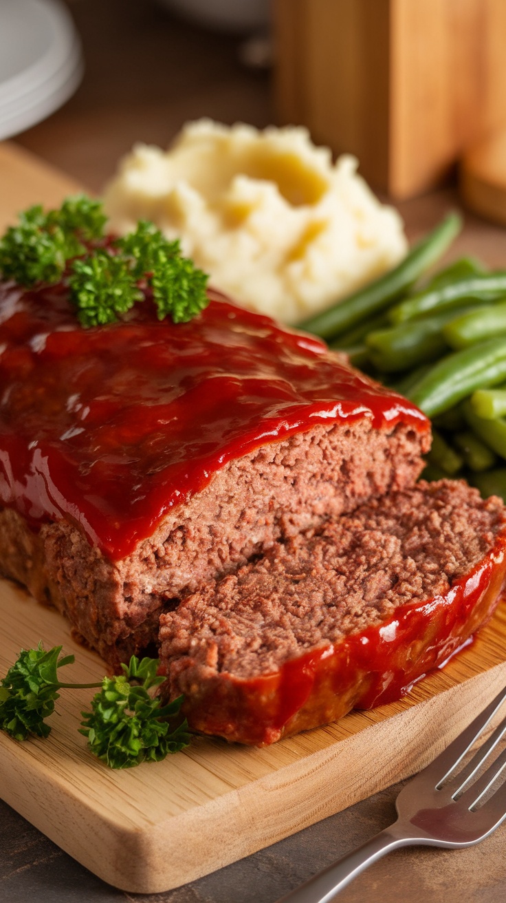 Savory and Easy Classic Meatloaf Recipe